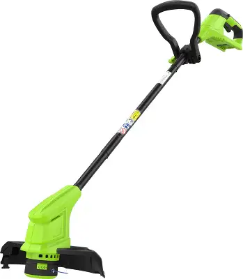 Триммер электрический Greenworks G24LT25K2 аккум. разбор.штан. реж.эл.:леска