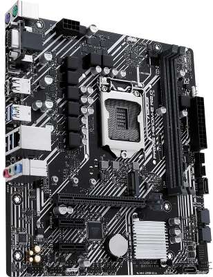 ASUS PRIME H510M-E R2.0 (Socket 1200, mATX, 2xDDR4(64GB), DP/VGA/HDMI, 1xPCIe 4.0x16/2xPCIe 3.0, 1xLAN, 4xSATA 6Gb/s, 1xM.2, 4xUSB 3.2, 2xUSB 2.0, 2xPS/2)