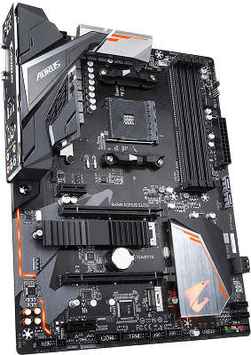 Мат. плата GIGABYTE B450 AORUS ELITE