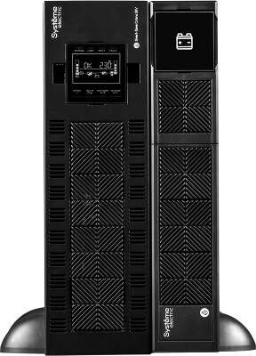 Источник бесперебойного питания Systeme Electriс SRV SRVSE10KRTXLI5U 9000Вт 10000ВА черный