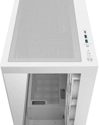 Корпус Mid-Tower Deepcool CG580 4F White (ATX, без БП, 2*USB3.0 Type-A+USB3.2 Type-C) (R-CG580-WHADA4-G-1)