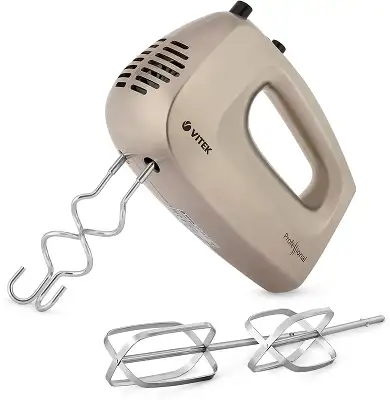 Миксер ручной Vitek VT-1422 600Вт хром/золотистый