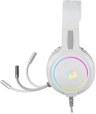 Defender Игровая гарнитура Mento RGB, 3.5мм, белые Redragon (70708)