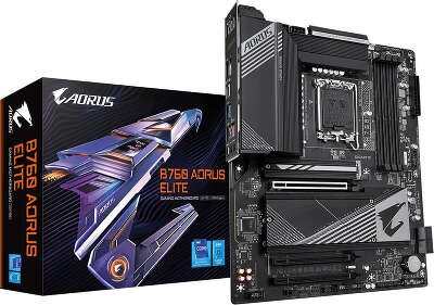 Материнская плата ATX LGA1700 GIGABYTE B760 AORUS ELITE