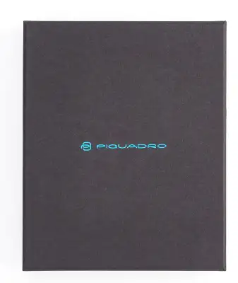Обложка для документов Piquadro Blue Square PP5246B2R/N черный натур.кожа