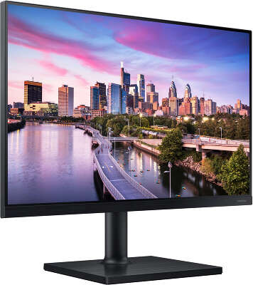 Монитор Samsung 24" F24T450GY черный IPS LED 16:10 DVI HDMI M/M матовая HAS Piv 250cd 178гр/178гр 1920x1200 75Hz DP FHD USB 5.5кг