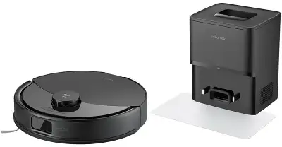 Пылесос-робот Roborock Q8 Max Pro Plus 45Вт черный (в компл.:1мешок)