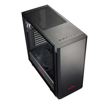 Корпус Adata XPG INVADER, черный, ATX, Без БП (INVADER-BKCWW)