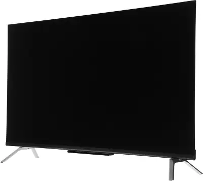 Телевизор QLED Skyworth 43" 43Q66G Google TV Frameless черный/серебристый 4K Ultra HD 60Hz DVB-T DVB-T2 DVB-C DVB-S DVB-S2 USB WiFi Smart TV
