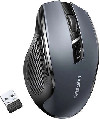 Мышь беспроводная Ugreen MU006 Ergonomic Mouse 2.4G Wireless & Bluetooth [90855]