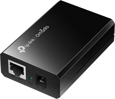PoE инжектор/ Gigabit PoE Injector, 2*Gb Ethernet ports, up to 15.4W, 802.3af
