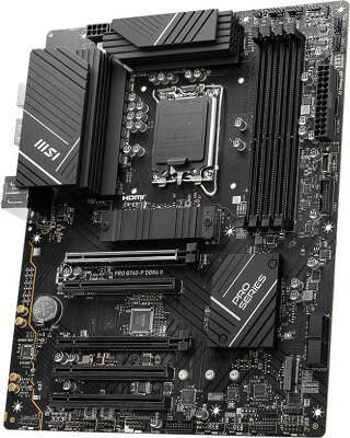Материнская плата ATX LGA1700 MSI PRO B760-P DDR4 II