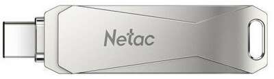 Модуль памяти USB3.0+Type-C Netac U782C 512 Гб серебристый [NT03U782C-512G-30PN]