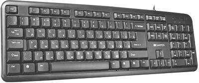 Клавиатура CANYON CNE-CKEY01 чёрная