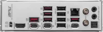 Материнская плата MSI MPG X870E EDGE TI WIFI X870E, AM5, 4*DDR5, 3*PCIEx16, 4*M.2, 3*TypeC, 5*USB3.2Gen2, 4*USB3.2Gen1, 4*USB2.0, 4*SATA3.0, 5G, 2*Type-C(DP), HDMI, ATX, RTL