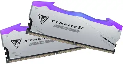 Память DDR5 2x16GB 6400MHz Patriot PVXR532G64C32KM Viper Xtreme 5 RGB RTL Gaming PC5-51200 CL32 DIMM 288-pin 1.4В с радиатором Ret