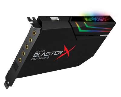 Звуковая карта PCI-E Creative Sound BlasterX AE-5 SB1740 5.1 Retail (70SB174000000)
