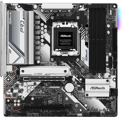 Материнская плата mATX LGAAM5 ASRock B650M PRO RS