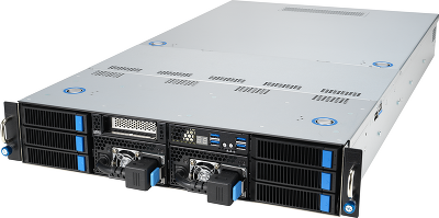 Серверная платформа/ ASUS ESC4000-E11-SKU1/1G/2.6KW(1+1)/4NVMe