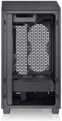Корпус Thermaltake The Tower 200/Black/Win/SPCC/Tempered Glass*1/CT140 Fan*2/Color Box