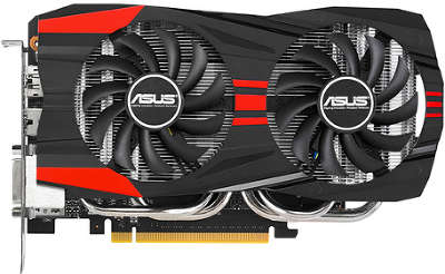Видеокарта PCI-E NVIDIA GeForce GTX760 2048MB DDR5 Asus [GTX760-DC2OC-2GD5], RTL