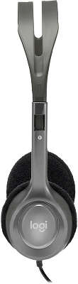 Гарнитура Logitech Headset H110 (981-000271/981-000472)