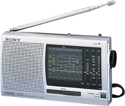 Портативный радиоприёмник Sony ICF-SW11