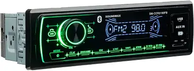 Автомагнитола Soundmax SM-CCR3190FB 1DIN 4x50Вт (SM-CCR3190FB(ЧЕРНЫЙ)/G)