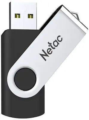 Флеш Диск Netac 64GB U505 NT03U505N-064G-30BK USB3.0 черный/серебристый
