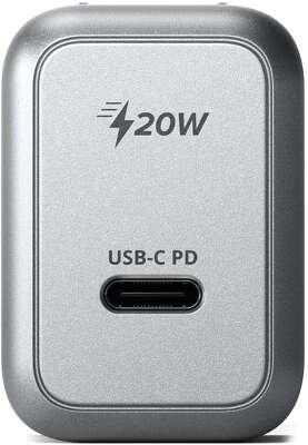 Зарядное устройство Satechi 20W USB-C PD Wall Charger, Space Grey [ST-UC20WCM-EU]