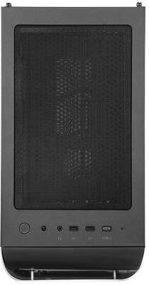 Корпус SilverStone SETA A1, черный/серебристый, ATX, Без БП (SST-SEA1SB-G)