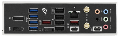 Материнская плата ASUS ROG STRIX B650E-F GAMING WIFI, AM5, B650, 4*DDR5, 4*SATA, 3*M.2, 6*USB 3.2, 4*USB 2.0, Type-C, 2*PCIx16, 2*PCIx1, DP+HDMI, ATX; 90MB1BQ0-M0EAY0