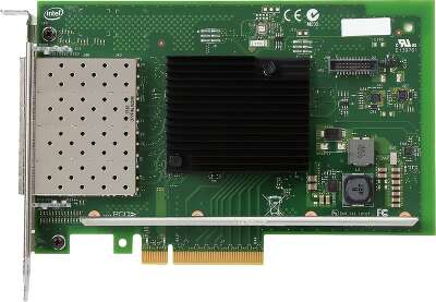 Сетевой адаптер Intel Ethernet Converged Network Adapter X710-DA4, 10Gb Quad Ports SFP+, open optics, transivers not included, LP and FH brackets included (analog X710DA4G2P5, X710DA4FHBLK, EX710DA4G1P5)