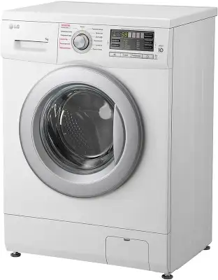 Стиральная машина LG F1296HDS1 класс: A загр.фронтальная макс.:7кг белый инвертер