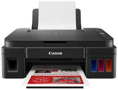 МФУ струйный Canon PIXMA G3416 (A4, принтер/копир/сканер, 4800х1200dpi, до 8.8чб/5цв.ppm, СНПЧ, WiFI, USB) (2315C052)