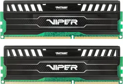 Память DDR3 2x4GB 1600MHz Patriot PV38G160C9K Viper 3 RTL Gaming PC3-12800 CL9 DIMM 240-pin 1.5В с радиатором Ret