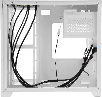 Корпус Formula Crystal Z5 TG белый без БП mATX 11x120mm 2xUSB2.0 1xUSB3.0 audio bott PSU