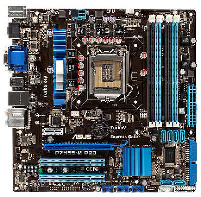 Мат. плата P7 Asus P7H55-M PRO