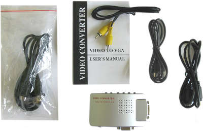 Переходник Espada Видеоадаптер VGA to S-video/Composit Video(RCA)/VGA, EDH11