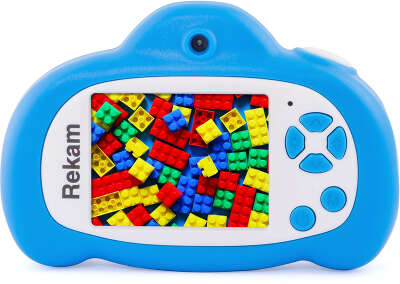 Фотоаппарат Rekam iLook K410i голубой 20Mpix 2" 720p microSD CMOS/Li-Ion