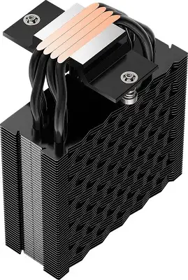 Устройство охлаждения(кулер) PcCooler RT400 BK Soc-AM5/AM4/1200/1700/1851 черный 4-pin 34.9dB Al+Cu 235W Ret (RT400-BKNWXX-GL)