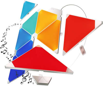 Светильник светодиодный Nanoleaf Aurora Rhythm Edition Kit [NL22-5002TW-9PK]