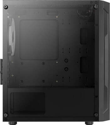 Корпус AeroCool Trinity Mini-G-BK v2, черный, mATX, Без БП (ACCS-PV32033.11)