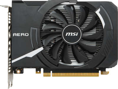 Видеокарта PCI-E NVIDIA GeForce GTX 1050TI 4096MB GDDR5 MSI [GTX 1050 TI AERO ITX 4G O]