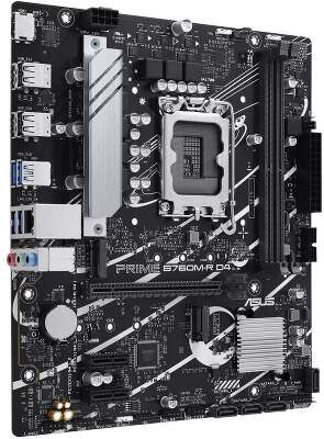 Материнская плата ASUS PRIME B760M-R D4 (LGA1700/B760/2xDDR4/mATX/RAID/HDMI) (PRIME B760M-R D4)