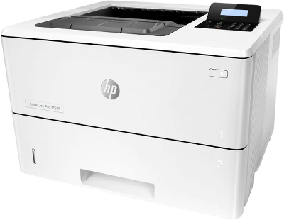 Принтер HP LaserJet Pro M501dn (A4, 1200dpi, 43ppm, 256Mb, 2trays 100+550, USB/GigEth, Duplex, repl. CE526A, CE528A)