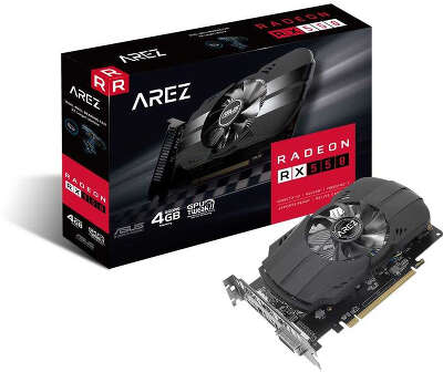 Видеокарта ASUS AMD Radeon RX 550 AREZ Phoenix 4Gb DDR5 PCI-E DVI, HDMI, DP