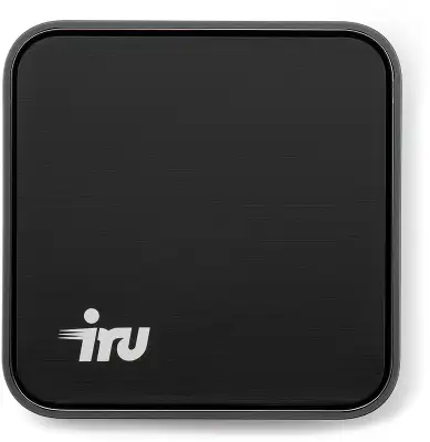 Неттоп IRU 110ALCN N200 (1) 8Gb SSD256Gb UHDG без ОС GbitEth WiFi BT черный (2012497)