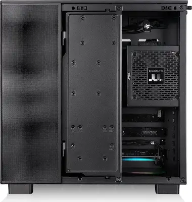 Корпус Thermaltake View 380 XL TG ARGB черный без БП ATX 5x120mm 2x140mm 2xUSB3.0 audio bott PSU