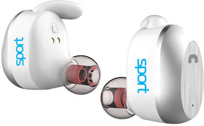 Беспроводная гарнитура Elari NanoPods Sport, White [NPS-2S-White]